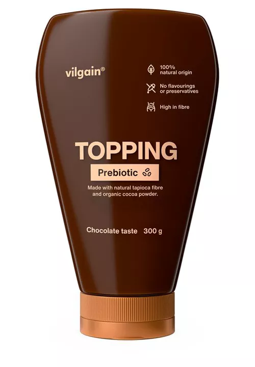 Vilgain Prebiotic Topping – čokoládový 300 g