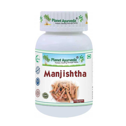 Planet Ayurveda Manjishtha - Detoxikace, Krev - 500 mg, 60 kapslí