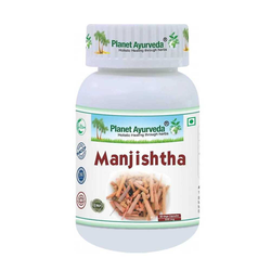 Planet Ayurveda Manjishtha - Detoxikace, Krev - 500 mg, 60 kapslí
