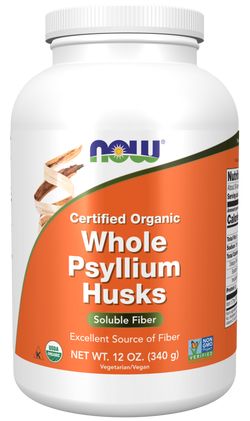 Now® Foods NOW Whole Psyllium Husks (vláknina) Powder, 340 g