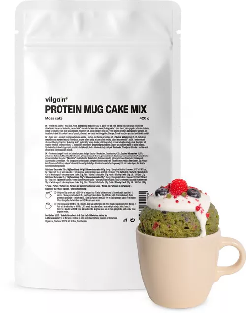 Vilgain Protein Mug Cake Mix – mechový dort 420 g