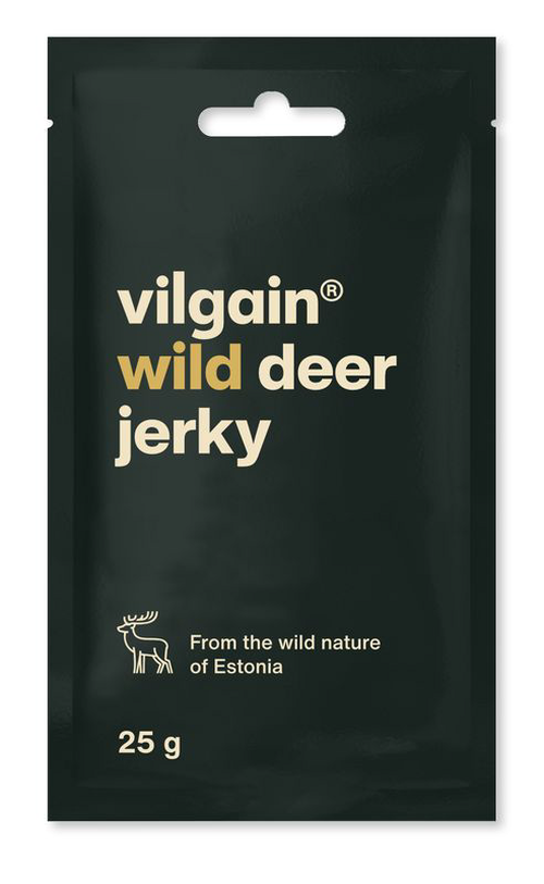 Vilgain Wild Jerky – Jelen 25 g