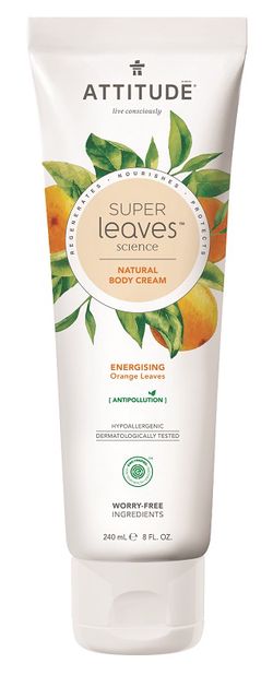 Attitude - Přírodní tělový krém - Super leaves s detoxikačním účinkem - pomerančové listy, 240ml