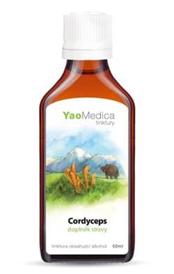 YaoMedica - Cordyceps, tinktura z vitálních hub, 50 ml