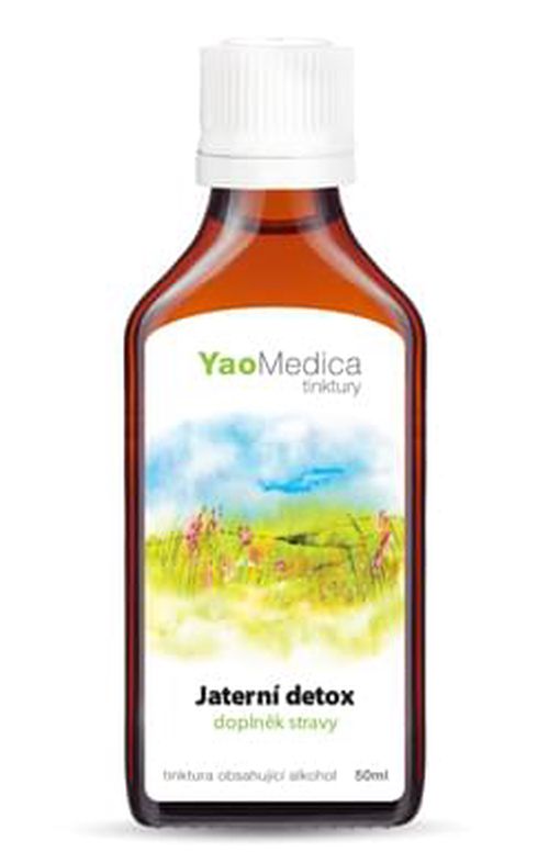 YaoMedica - Jaterní detox, tinktura z čínských bylinek, 50 ml