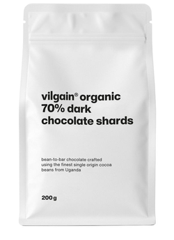 Vilgain Lámaná čokoláda BIO – 70% tmavá čokoláda 200 g