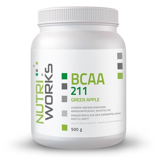 NutriWorks BCAA 2:1:1 500g Zelené jablko  Akční cena