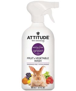 Attitude - Čistící prostředek na ovoce a zeleninu, bez vůně, 800ml