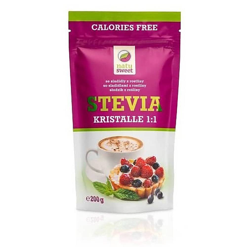 Natusweet Stevia krystal 1:1 200 g