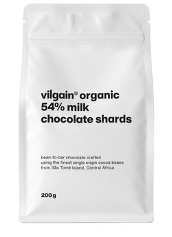 Vilgain Lámaná čokoláda BIO – 54% mléčná čokoláda 200 g