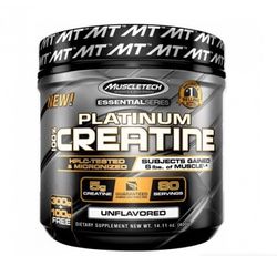 MuscleTech Platinum 100% Creatine (kreatin monohydrát), 400 g