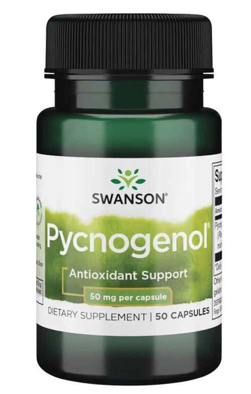 Swanson Pycnogenol, 50 mg, 50 kapslí