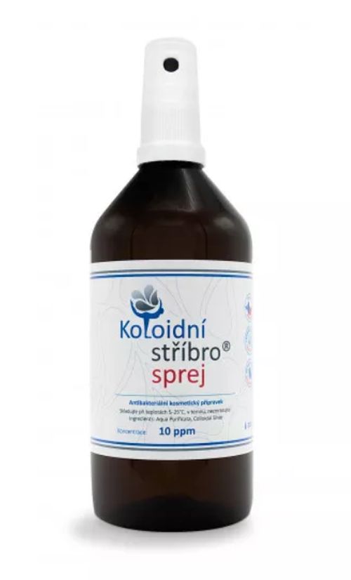 Koloidní stříbro s.r.o. Koloidní stříbro sprej, 30 ppm, 200 ml