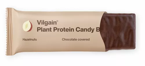 Vilgain Plant Protein Candy Bar lískové ořechy 45 g