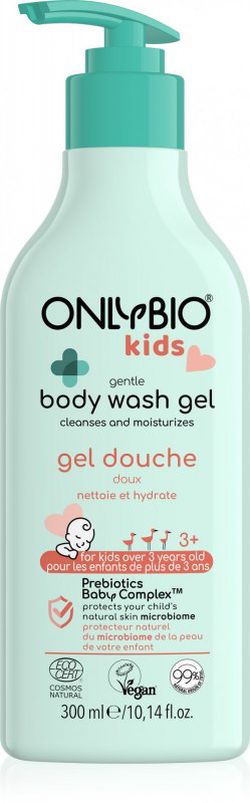OnlyBio - Jemný mycí gel pro děti od 3 let, 300 ml
