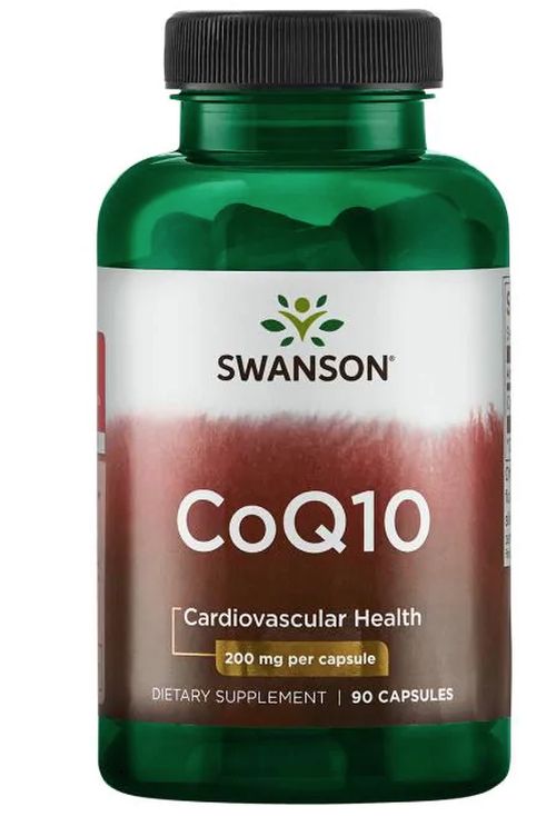 Swanson CoQ10 (Koenzym Q10), 200 mg, 90 kapslí