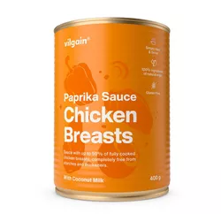 Vilgain Kuřecí prsa v paprikové omáčce – 400 g
