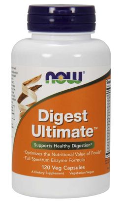 NOW® Foods NOW Digest Ultimate, 120 rostlinných kapslí