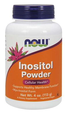 NOW® Foods NOW Inositol (myo-inositol), čistý prášek, 113g