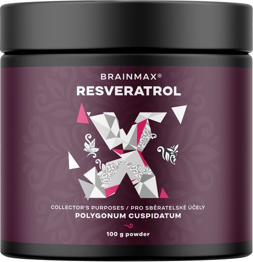 BrainMax Resveratrol Powder, resveratrol prášek, 100 g