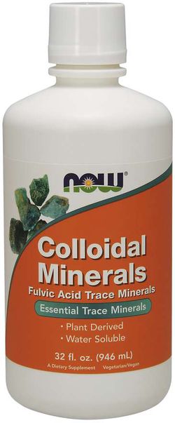 NOW® Foods NOW Colloidal Minerals, Original (koloidní minerály), 946 ml