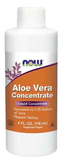 NOW® Foods NOW Aloe Vera Concentrate (koncentrát z Aloe vera), 118 ml