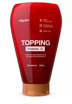 Vilgain Prebiotic Topping – jahoda 320 g
