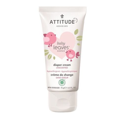 Attitude - Zinkový krém na opruzeniny - Baby leaves bez vůně, 75ml