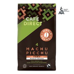 Cafédirect - BIO Machu Picchu SCA 82 zrnková káva, 750g *ie-org-02 certifikát