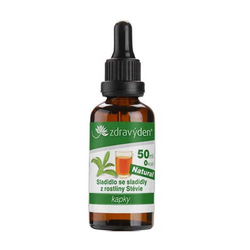 Zdravý den Stevia kapky natural 50 ml