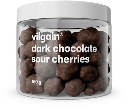 Vilgain Višně v hořké čokoládě – 150 g
