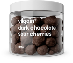 Vilgain Višně v hořké čokoládě – 150 g