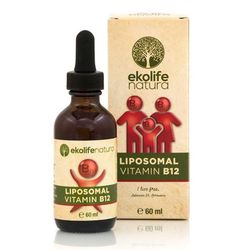 Ekolife Natura - Liposomal Vitamin B12 60ml (Lipozomální vitamín B12)