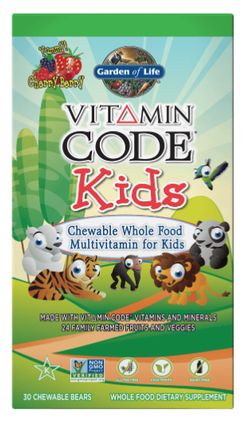Garden of life Vitamin Code Kids (multivitamín pro děti) - 30 medvídků