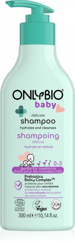 OnlyBio - Jemný šampon pro miminka, 300 ml