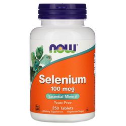 NOW® Foods NOW Selenium, 100 mg, 250 tablet