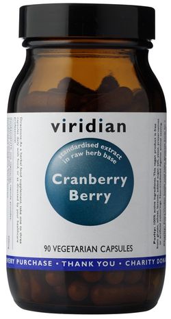 Viridian Cranberry Berry 90 kapslí (extrakt z brusinek)