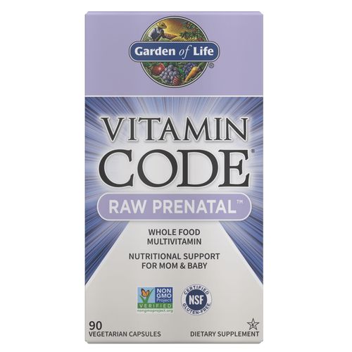 Garden of Life Vitamin Code RAW Prenatal (multivitamín pro těhotenství), 90 rostlinných kapslí