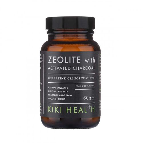 KIKI Health - Zeolite With Activated Charcoal (Zeolit s aktivním uhlím), 60g