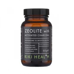 KIKI Health - Zeolite With Activated Charcoal (Zeolit s aktivním uhlím), 60g