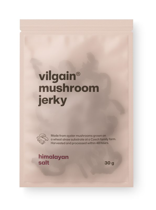 Vilgain Houbové jerky – Himalájská sůl 30 g