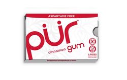 PÜR přírodní žvýkačky bez Aspartamu, Skořice, 9ks