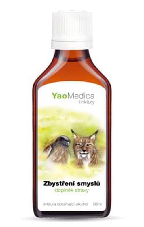 YaoMedica - Zbystření smyslů, tinktura z čínských bylinek, 50 ml