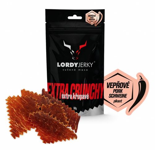 Lordy Jerky - Vepřové sušené maso chilli, 50 g