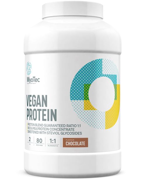 MyoTec Vegan protein - čokoláda, 2kg