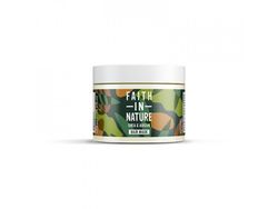 Faith in Nature - Vlasová maska, argan a bambucké máslo, 300 ml