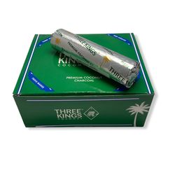 Vykuřovadla Rymer - Krabice Three Kings, kokosové uhlíky (10 válců v krabici)