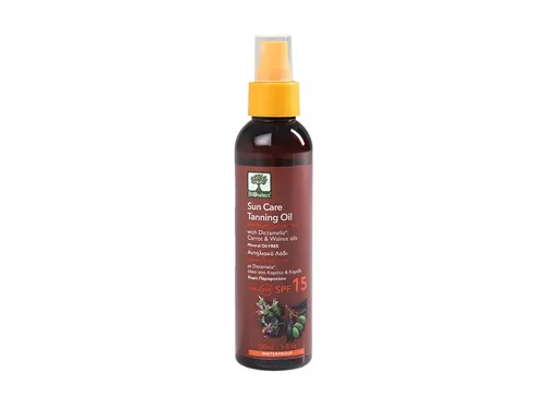 BIOselect - Opalovací olej s nízkým faktorem SPF 15, 150 ml