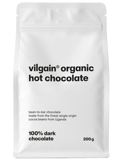 Vilgain Horká čokoláda BIO – 100% tmavá čokoláda 200 g