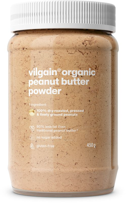 Vilgain Arašídové máslo v prášku BIO – jemné 450 g